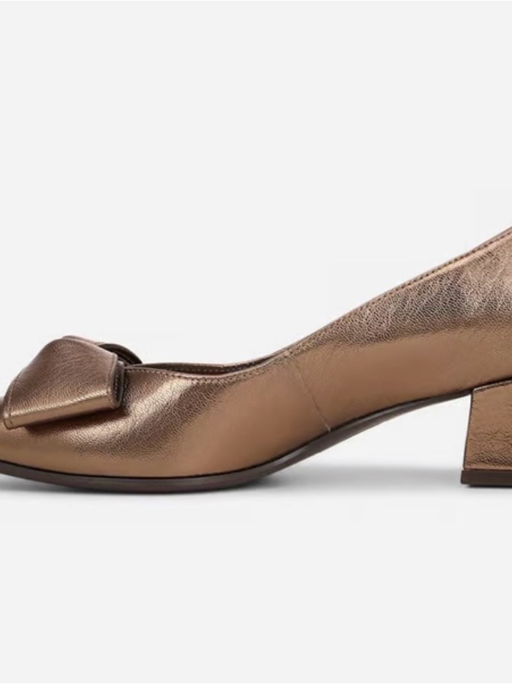 MAVIS BOW PUMP- Naturalizer - Picture 4 of 4